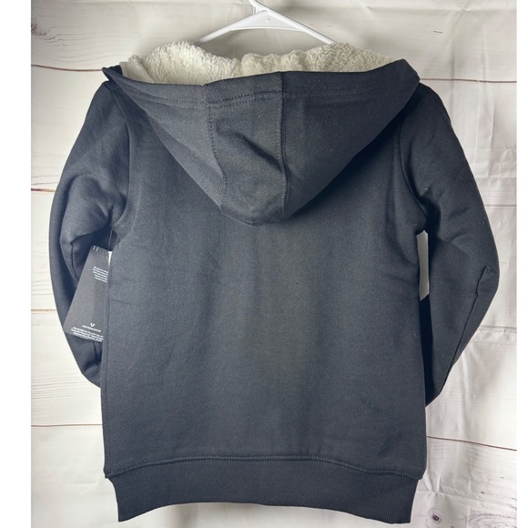 NWT True Religion Black Zip-Up Hoodie / Size S (8) / Sku0130 - Picture 7 of 11